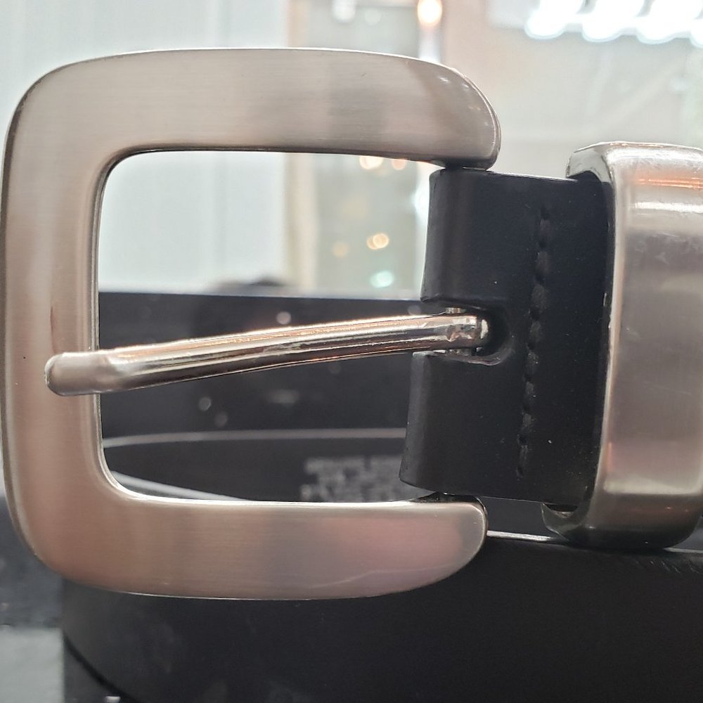 Leather belt